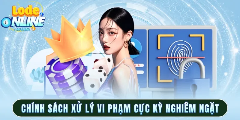 Chính sách xử lý vi phạm cực kỳ nghiêm ngặt