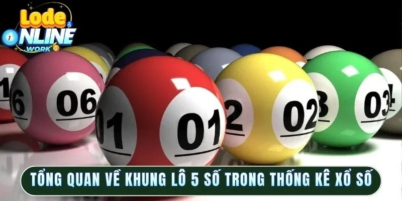Tổng quan về khung lô 5 số trong thống kê xổ số