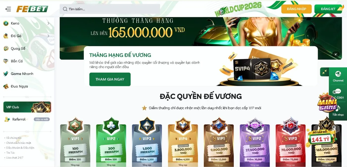 Đánh giá của người dùng về nhà cái Febet